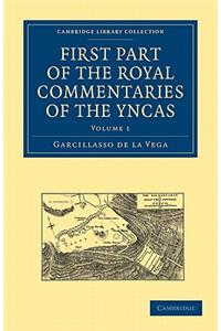 First Part of the Royal Commentaries of the Yncas 2 Volume Paperback Set