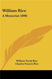 William Rice