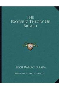 The Exoteric Theory of Breath