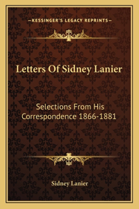Letters of Sidney Lanier