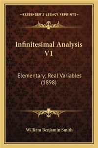 Infinitesimal Analysis V1