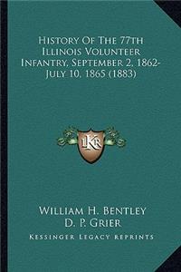 History of the 77th Illinois Volunteer Infantry, September 2, 1862-July 10, 1865 (1883)