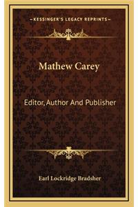 Mathew Carey