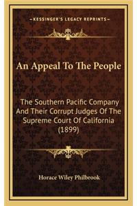 An Appeal to the People