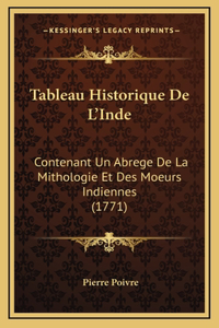 Tableau Historique De L'Inde