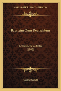 Bausteine Zum Deutschtum
