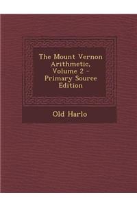 The Mount Vernon Arithmetic, Volume 2