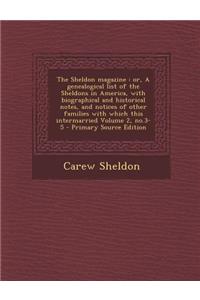 The Sheldon Magazine