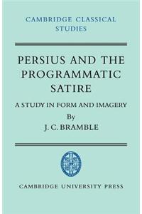 Persius and the Programmatic Satire