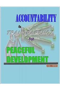 Accountability and Transparency for Peaceful Development