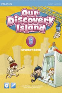 Our Discovery Island American Edition Students Book 6 plus pin code for Pack