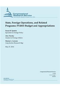 State, Foreign Operations, and Related Programs