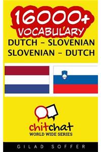 16000+ Dutch - Slovenian Slovenian - Dutch Vocabulary
