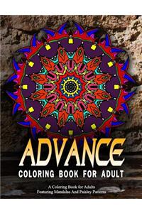 ADVANCED COLORING BOOKS FOR ADULTS - Vol.18