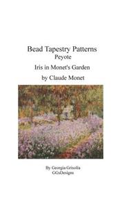 Bead Tapestry Patterns Peyote Iris in Monet's Garden