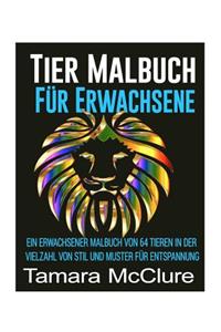 Tier Malbuch Für Erwachsene