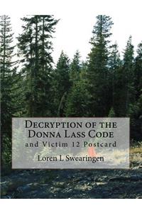 Decryption of the Donna Lass Code