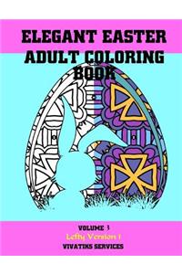 Elegant Easter Adult Coloring Book