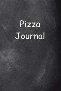 Pizza Journal Chalkboard Design