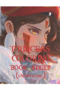 Princess Coloring Book Adult (Unofficial)