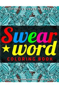 Swear Word Coloring Book