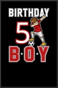 5 years old birthday gift for soccer dabbing