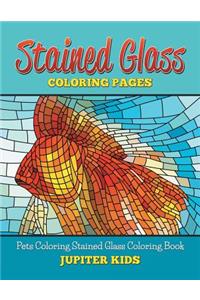 Stained Glass Coloring Book