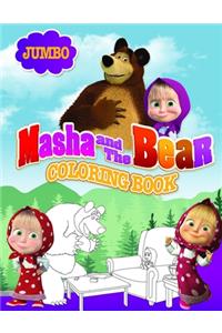 Masha and the Bear Coloring Book