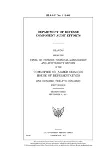 Department of Defense component audit efforts