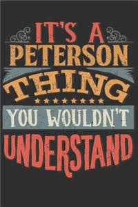 It's A Peterson You Wouldn't Understand