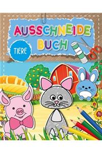 Ausschneide-Buch Tiere