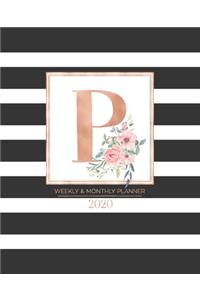 Weekly & Monthly Planner 2020 P