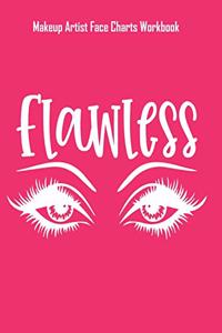 Flawless - Makeup Artist Face Charts Workbook