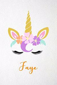 Faye A5 Lined Notebook 110 Pages