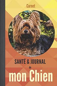 Carnet santé et journal de mon chien