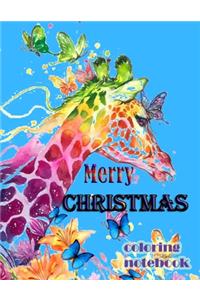 Merry Christmas coloring notebook