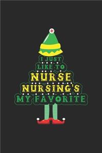 I Just Like To Nurse Nursing's My Favorite