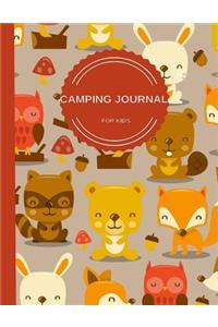 Camping Journal For Kids