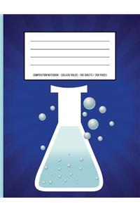 Retro Experiment Periodic Table Chemistry Composition Notebook