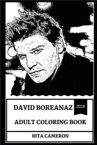 David Boreanaz Adult Coloring Book