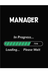 Manager in Progress Loading Please Wait