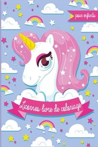 Licornes Livre de Coloriage pour Enfants