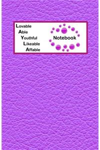 Lovable Able Youthful Likeable Affable Notebook