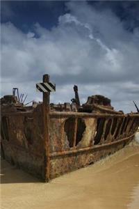 Shipwreck On The Beach On Fraser Island Australia