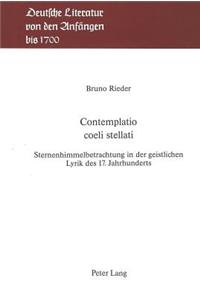 Contemplatio Coeli Stellati