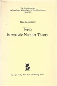 Topics in Analytic Number Theory