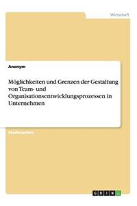 Möglichkeiten und Grenzen der Gestaltung von Team- und Organisationsentwicklungsprozessen in Unternehmen