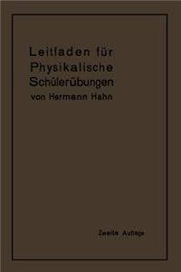 Leitfaden Für Physikalische Schülerübungen