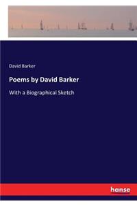 Poems by David Barker