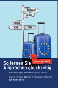 So lernen Sie 4 Sprachen gleichzeitig